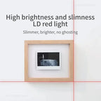 Duka Laser Protractor Digital Inclinometer Angle Measure 2 in 1 Laser Level Ruler High Precision Laser Distance Meters