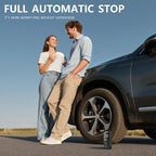 New Portable Cordless Air Pump For Car Tire Inflator With LED Light Large Capacity Battery USB C Fast Charging Electric Pump