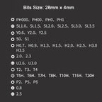 45 in 1 Precision Screwdriver Set Multifunctional Hand Repair Tool Magnetic Torx Phillips Screw Bits for iPhone Camera Glasses