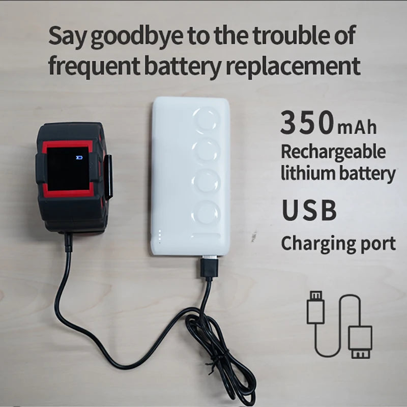 Mètre ruban laser UNI-T 2 en 1 50 m 60 m, télémètre à roulette, règle électronique avec écran LCD, outil de mesure 