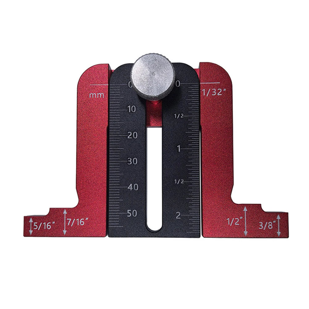 1pc Woodworking Height Gauge Adjustable Angles For Table Saw Circular Saw Routers Depth Height Gauge Accessories