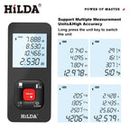 HILDA Laser Rangefinder Distance Meter Rangefinder Laser Tape Range Finder Building лазерный дальномер 120M /100M/50M