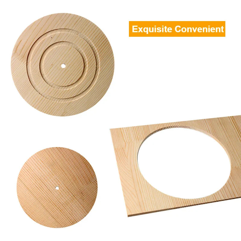 Circle Cutting Jig for Bosch Makita Electric Hand Trimmer Wood Router Circle Milling Groove DIY Tools Woodworking Milling