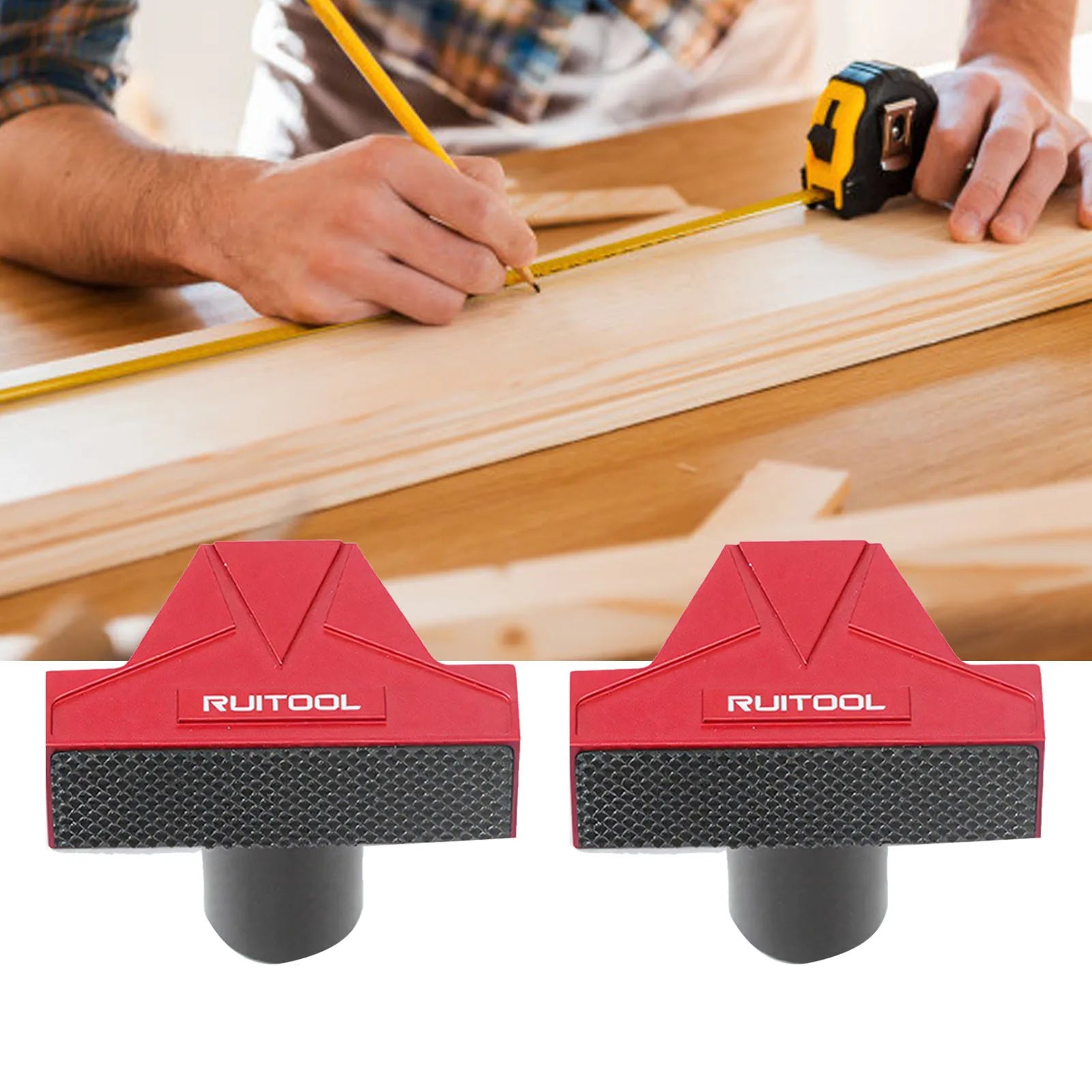 Butée d'établi antidérapante en alliage d'aluminium 19/20 mm à dégagement rapide 