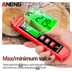 Portable Wood Moisture Meter ANENG GN602 wood moisture meter  0~58% Intelligent Moisture TesterMax/Mini Value Building Material
