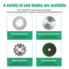 Mini Multifunctional Table Saw Electric Desktop Saws Small Household DIY Cutting Tool Woodworking Bench Lathe Cutter Machine