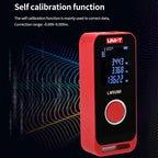 Télémètre laser miniature UNI-T 40 m/60 m, télémètre numérique avec affichage LED, rechargeable et portable 