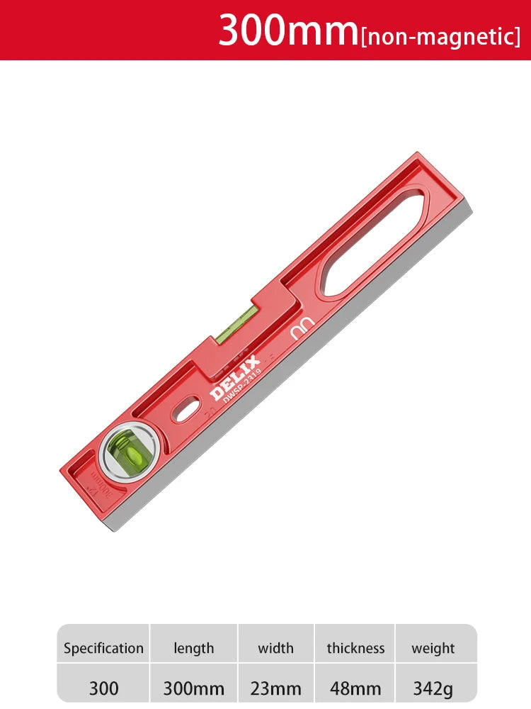 Level Ruler High-precision Household Level Water Meter Tool Fan Small Strong Magnetic Ruler Solid Anti-fall Multi-function