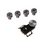 【Shipped from within the USA】Scriber Marking T Square Ruler HONGDUI MT-2465 Woodworking Aluminum Alloy Hole Positioning Marking Gauge Hooked On Wood Ruler