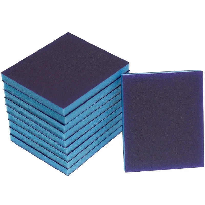 1pcs (60 80 100 120 220 180 )Coarse Medium Fine Grit Sanding Block Sander Sponges for Wood Drywall Metal Sandpaper Sponge
