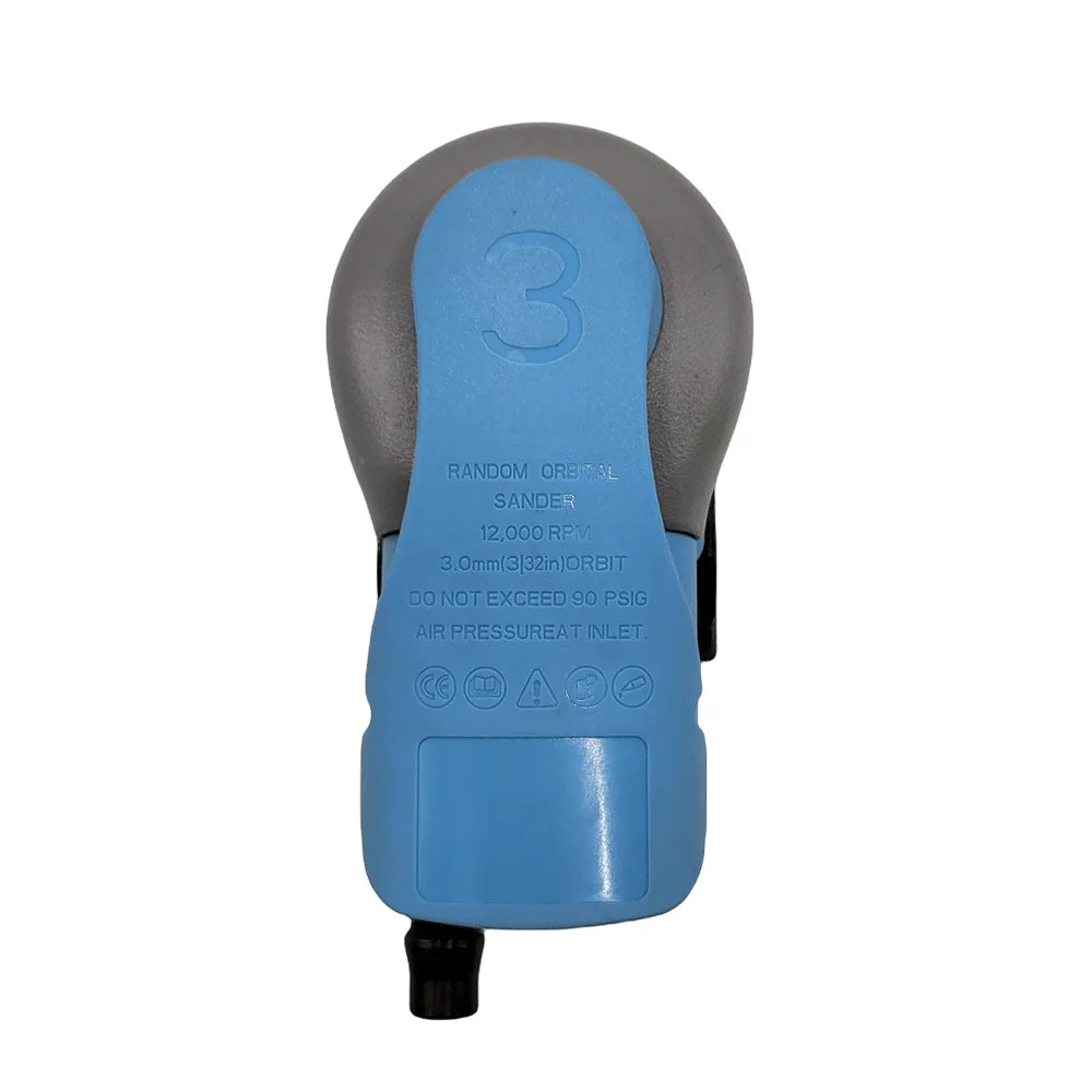 Professional 12000 rpm track air sander 75 * 100mm body scratch removal air track pneumatic sander