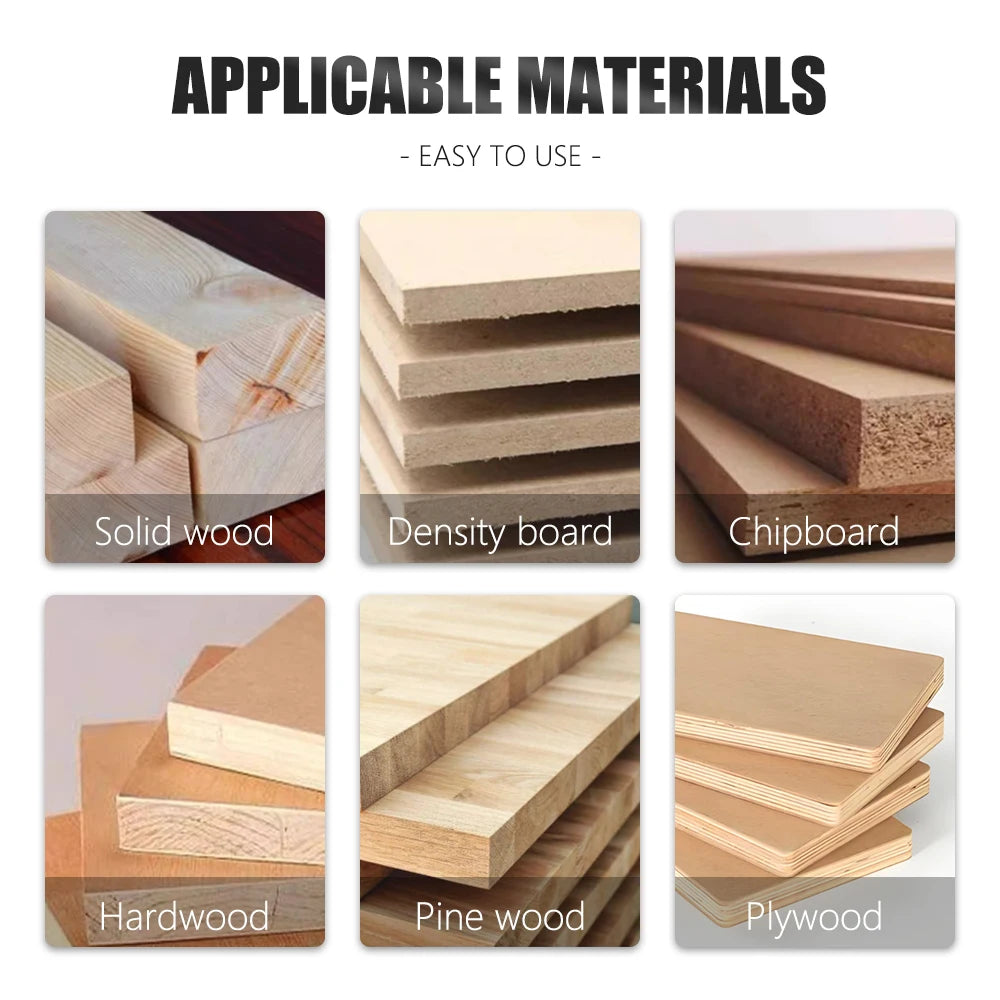 LAVIE 1pc 1/4 Shank Solid Carbide Nano Coating Compression Flush Trim CNC Bit Router Bits Woodworking Milling Cutter Z07C1325CCL