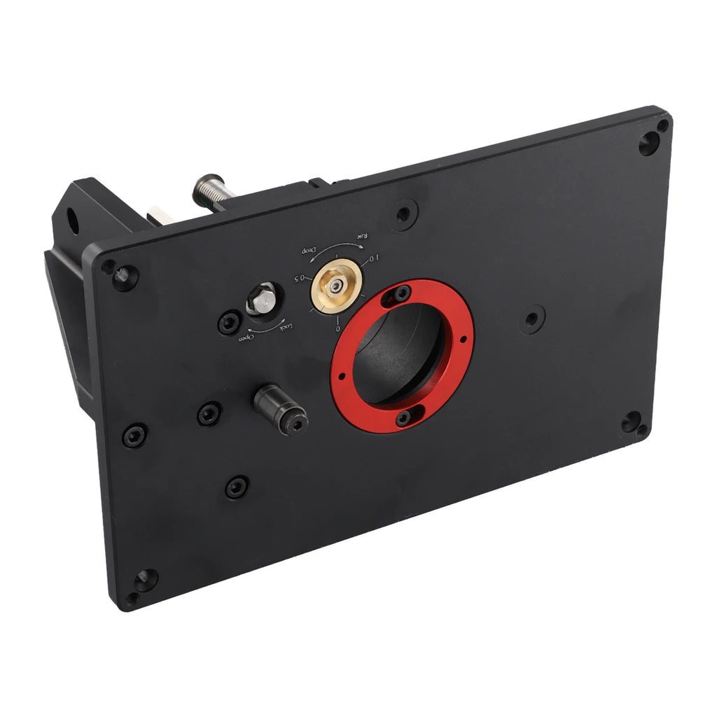 Ganwei Trimmer Inverted Lift Table System  for 65mm Electric Trimming Machine Durable Router Table Plate Insert Woodwroking Tool
