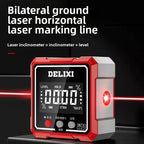Dip Box High Precision Portable Digital Display Electronic Slope Angle Ruler with Magnetic Specification Slope Leveler