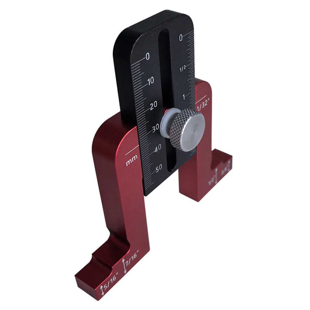 1pc Woodworking Height Gauge Adjustable Angles For Table Saw Circular Saw Routers Depth Height Gauge Accessories