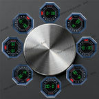 High precision laser inclinometer nine-sided magnetic suction digital display inclinometer multi-function laser angle measuring