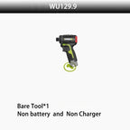 Worx WU129 Cordless Screwdriver Dual Speed 40Nm 12V 1800rpm Brushless Motor Adjustable Torque Wireless Drill Univeral Battery