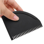 Wnew 4Pcs Silicone Glue Kit Wide Narrow Brush with Flat Scraper and Glue Tray Woodworking Gluing Kit Set