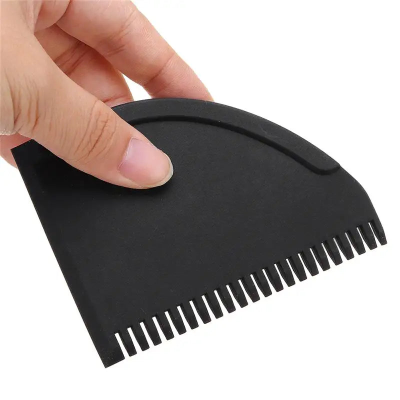 Wnew 4Pcs Silicone Glue Kit Wide Narrow Brush with Flat Scraper and Glue Tray Woodworking Gluing Kit Set