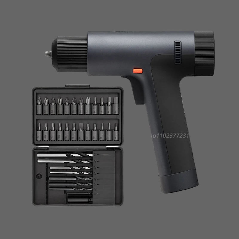Brushless Electric Drill Screwdriver Smart Home Power Tool Type-C Rechargeable Multi-functional Cordless Drill