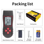 NOYAFA NF-568 Digital LCD Meter Detector Hygrometer 0-99% Humidity Wood Moisture Tester