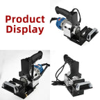 Gabarit de mortaisage 2 en 1 pour fixation invisible, outil de positionnement de rainures pour le travail du bois