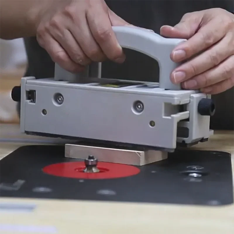 【Shipped from within the USA】Table Saw Anti Cutting Protector Saw Handle Inverted  Engraving Machine Band Saw Woodworking Push Ruler Safety Cutting Accessory