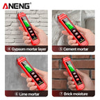 Portable Wood Moisture Meter ANENG GN602 wood moisture meter  0~58% Intelligent Moisture TesterMax/Mini Value Building Material