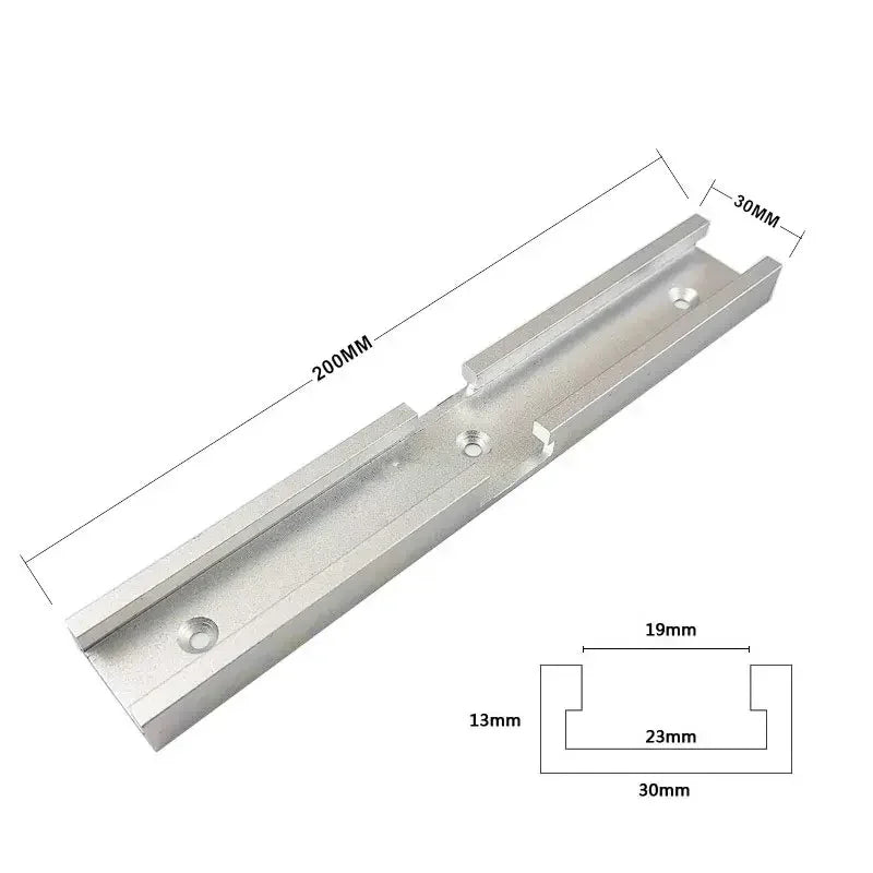 T-Track Cross Connector T-Slot Connection Universal Woodworking 30 Type Cross Slide Slot Woodwork Table Saw Miter Track Chute