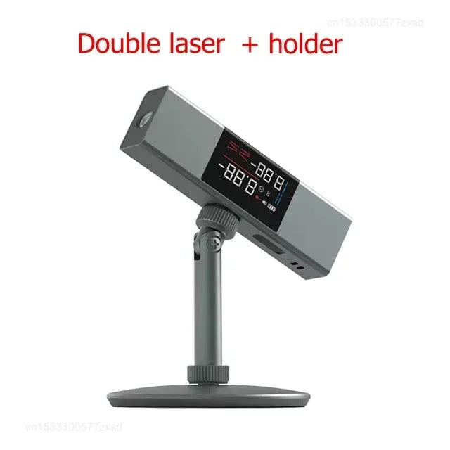 Duka Laser Protractor Digital Inclinometer Angle Measure 2 in 1 Laser Level Ruler High Precision Laser Distance Meters