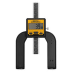 0-80mm Woodworking Depth Ruler Digital Tablesaw Height Ruler LCD Display Vernier Caliper 3 Unit Modes Auto Power Off Magnetic