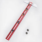 Équerre en T HONGDUI MT-2465 PRO, outil de traçage et de marquage pour alliage d'aluminium, gabarit de positionnement des trous