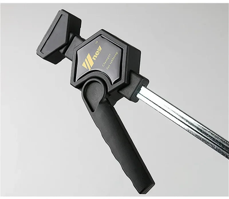 MFT Tischklemme, verstellbarer Rahmen, Schnellbefestigungsclip für Holzbearbeitung, 19/20-mm-Bohrung, Spannvorrichtungsset mit Ratschenlösewerkzeug 