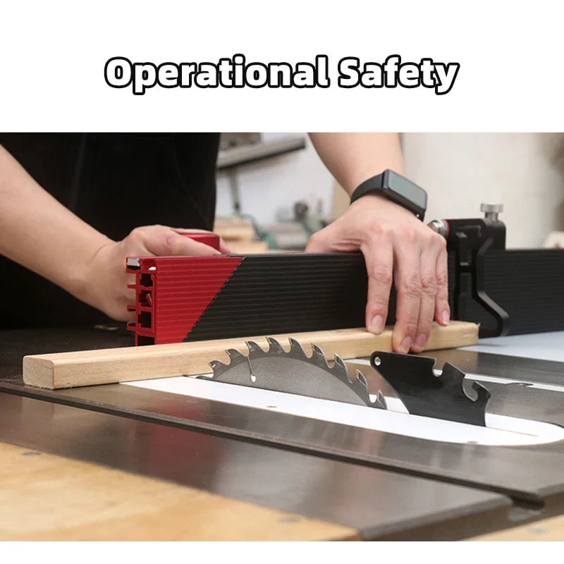 【Shipped from within the USA】Miter Gauge with Scalable 850mm Fence Adjustable Table SawAngle Miter Gauge  for Inverted Carving Machine Woodworking Tool