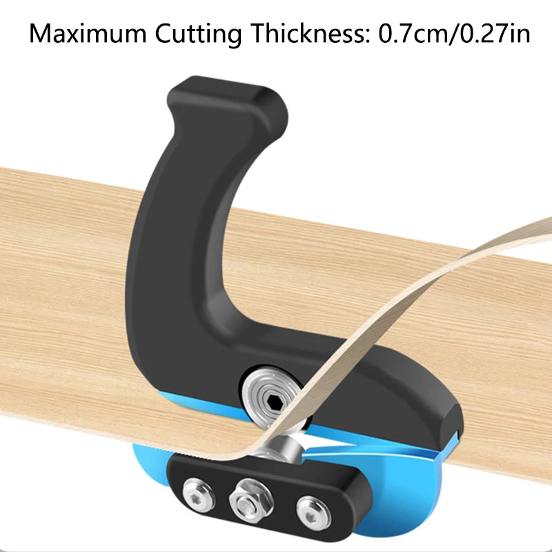 1Pc Versatile Woodworking Banding Edge Trimmer for Burrs for Durable Edge Banding Trimming Tool for Wood, Veneer, PVC, ABS