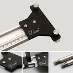 Wnew Track Saw Circular Saw Parallel Rail Guide System for Repeatable Cuts Woodworking Rail Joining Set for Makita Festool Guide