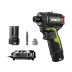 Worx WU129 Cordless Screwdriver Dual Speed 40Nm 12V 1800rpm Brushless Motor Adjustable Torque Wireless Drill Univeral Battery