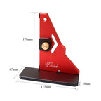 Woodworking Table Saw Push Board 90° Right Angle Corrector Auxiliary Parts Woodworking DIY Inverted Modification Table