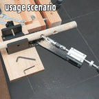 Poinçonneuse multi-angle réglable pour barres rondes, outil de poinçonnage et de pressage pour perceuse électrique, outil de positionnement de perçage