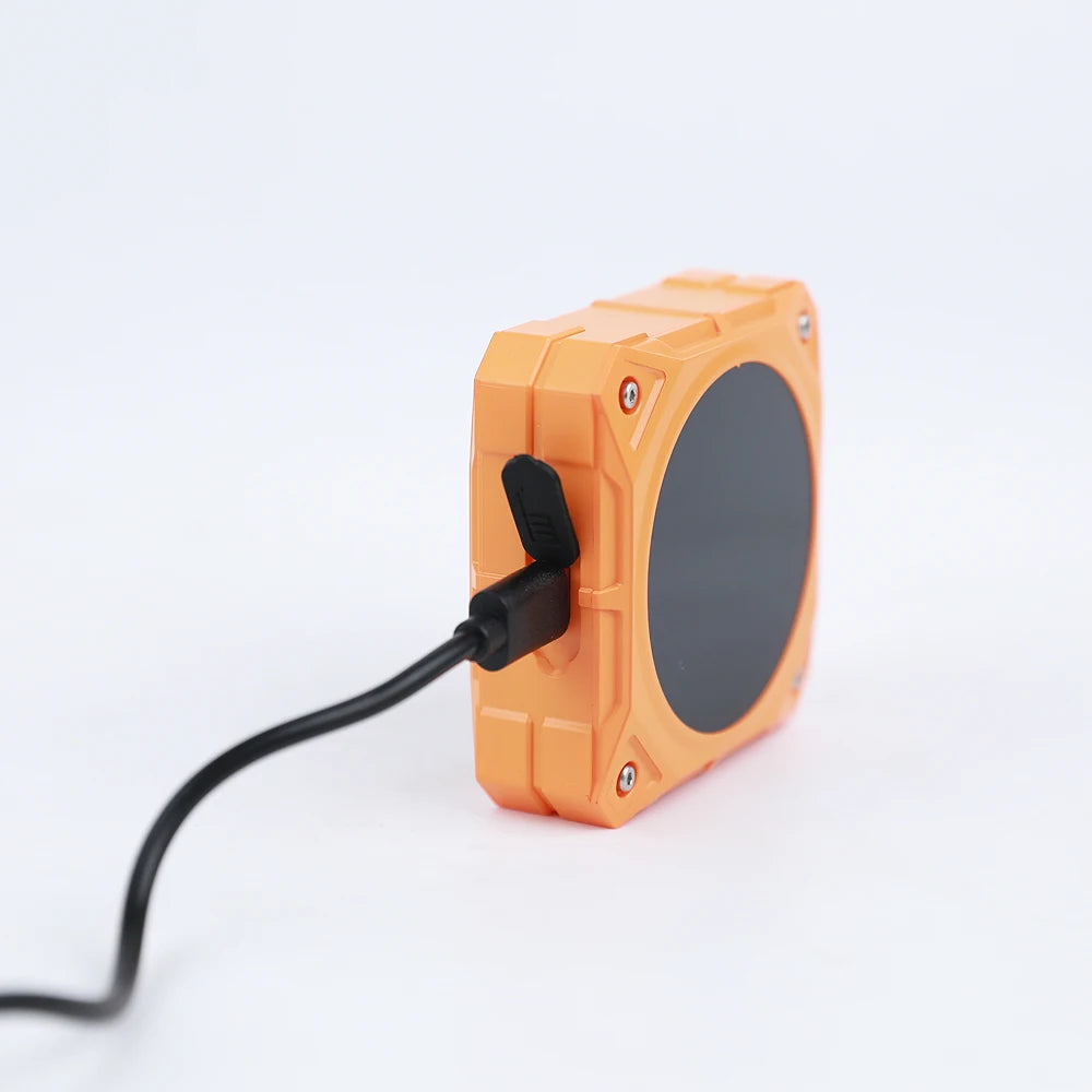 Orange-gray angle gauge Multifunctional four-sided magnetic angle gauge inclination box