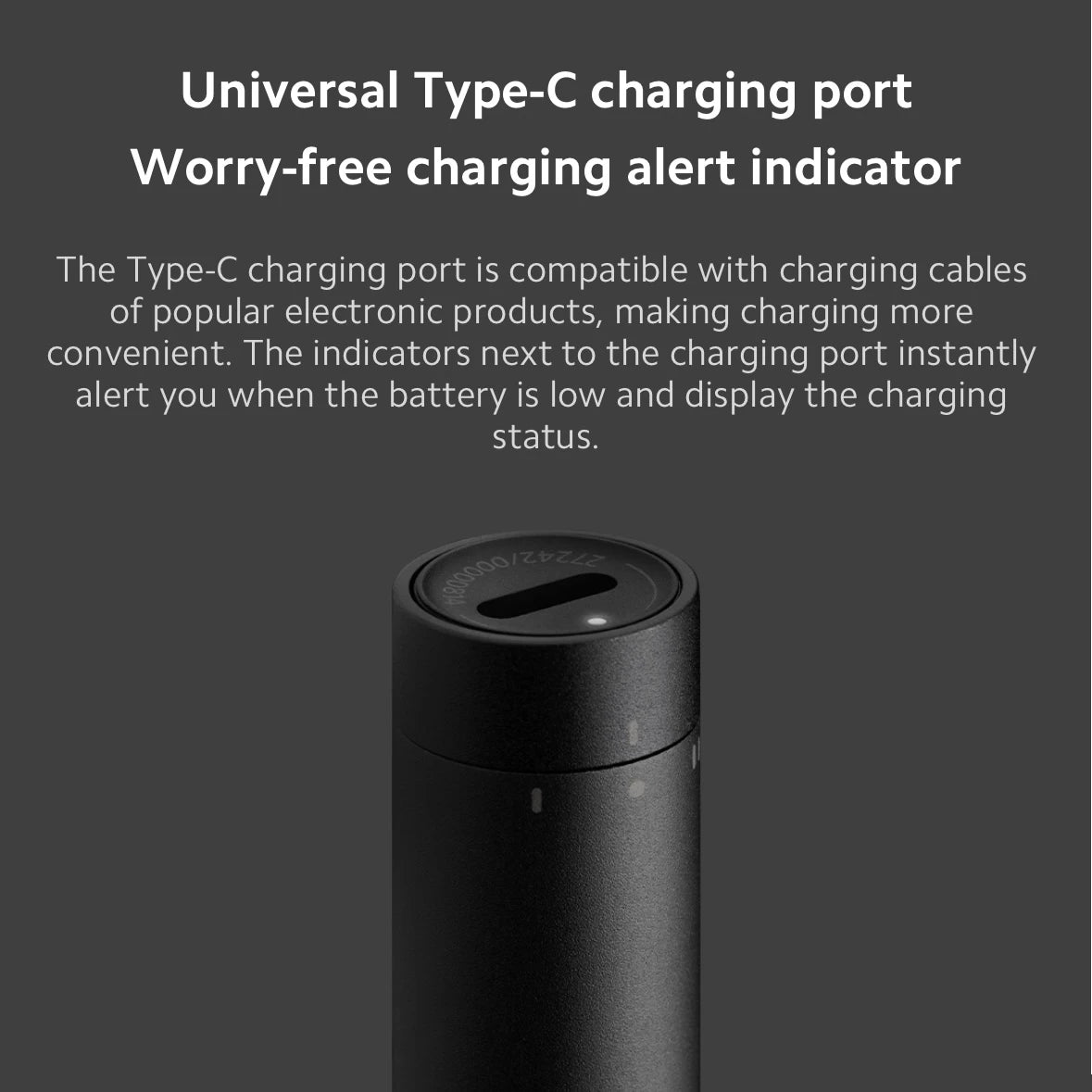 Electric Precision Screwdriver Kit 2 Gear Torque Control 400 Screw 1 Type-C Rechargeable Magnetic Aluminum Case MI