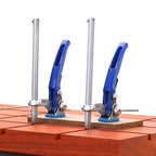 Quick F Clamp Ratchet Dovetail Clamp for MFT and Guide Rail System Hand 4-Degree by 1/2" Dovetail Woodworking Track Tools