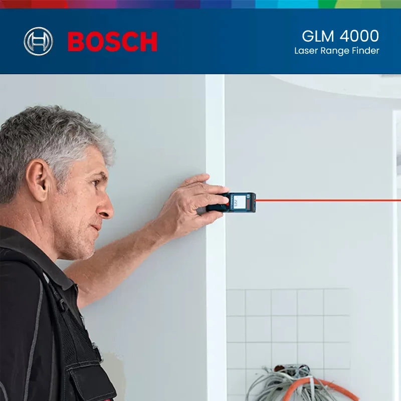 Bosch Laser Rangefinder 30/40/50/100m Distance Meter High-precision Laser Level Electronic Bluetooth Measuring Tools GLM 50-27CG
