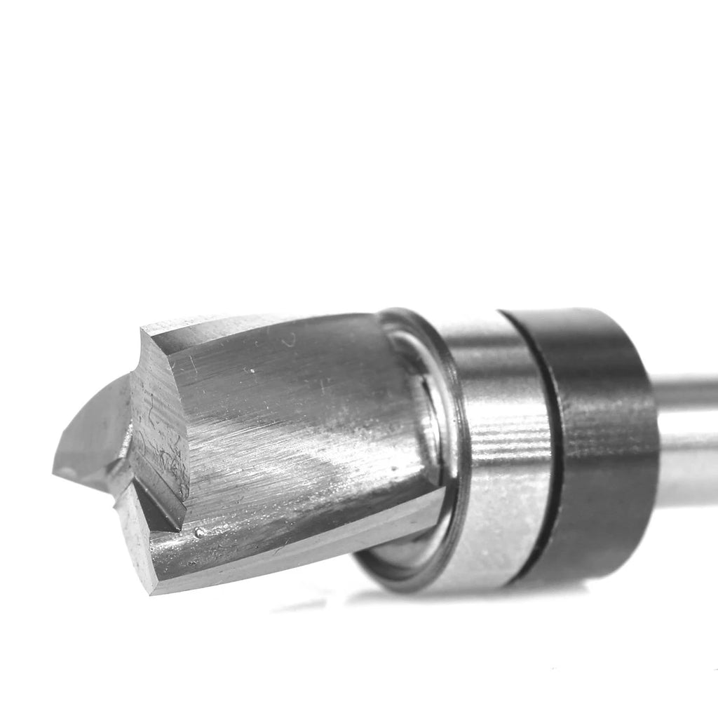 Bearing Router Bit Spiral End Mill Woodworking Tool Carbide Tipped Flush Trim Plunge emplate Upper Bearing Ultra-Perfomance