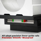 Gabarit de mortaisage 2 en 1 pour fixation invisible, outil de positionnement de rainures pour le travail du bois