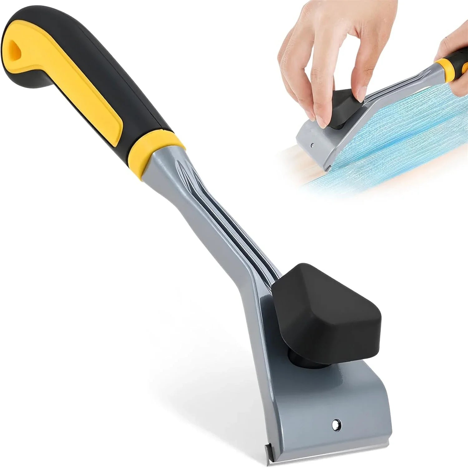 Allsome 1pc Scraper Premium Ergonomic Carbide Scraper 2-1/2In Paint Scraper Tool for Paint Wood Glue Resin Stains