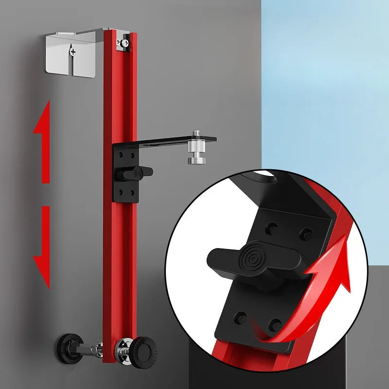 Aluminium Alloy Adjustable Laser Levels Support Wall-mounted Portable Professional Laser Levels Support Construction Site Tools