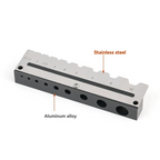 RMWIN-Sechskantschlüssel-Aufbewahrungsständer, Wandmontage, perforierte Metallplatte, Werkzeugaufbewahrungsständer für Holzbearbeitung 