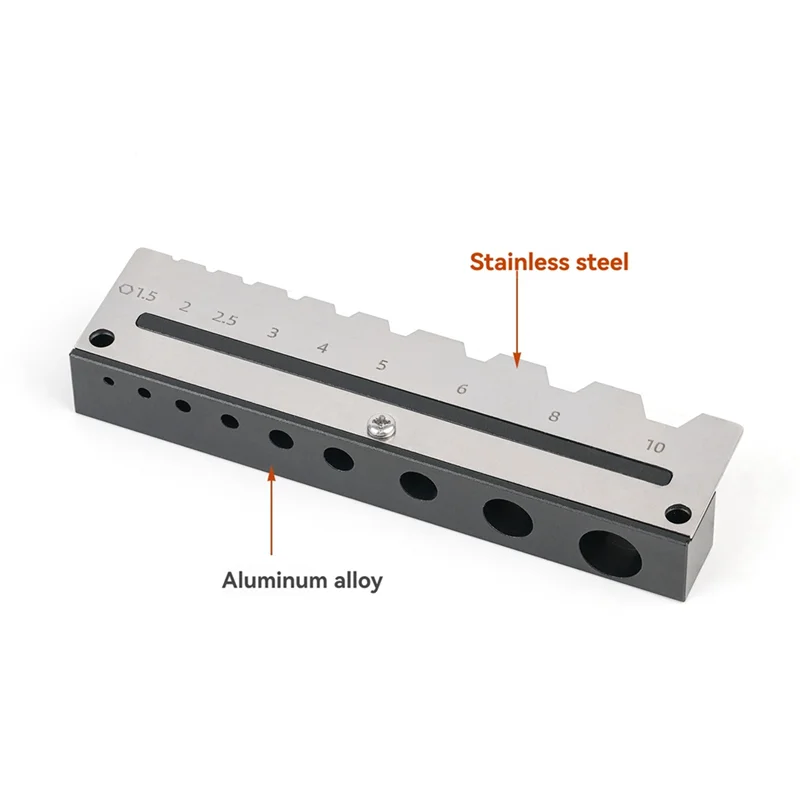 RMWIN-Hexagonal Wrench Storage Rack Holder Wall Mount Metal Perforated Plate Tool For Woodworking Tool Storage Rack