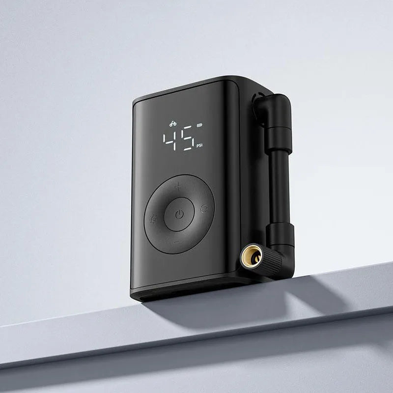 2025 New Portable Air Pump 2000mAh 240g 150psi Electric Air Compressor Tire Pressure Detection Multitool Inflator